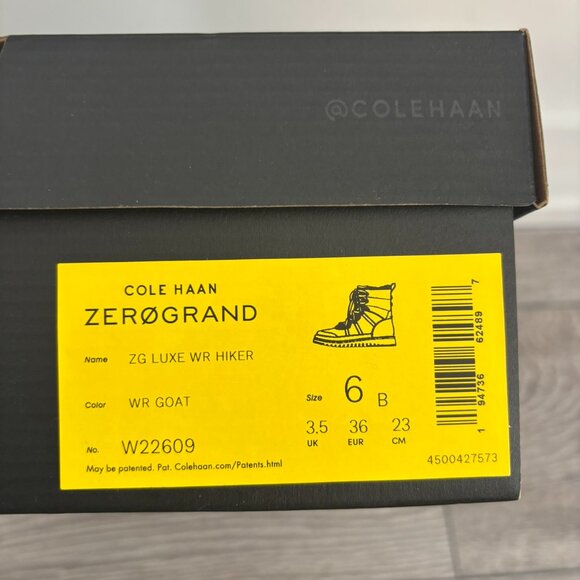Cole Haan ZEROGRAND Women's Boots, size 6, light grey - Picture 9 of 11